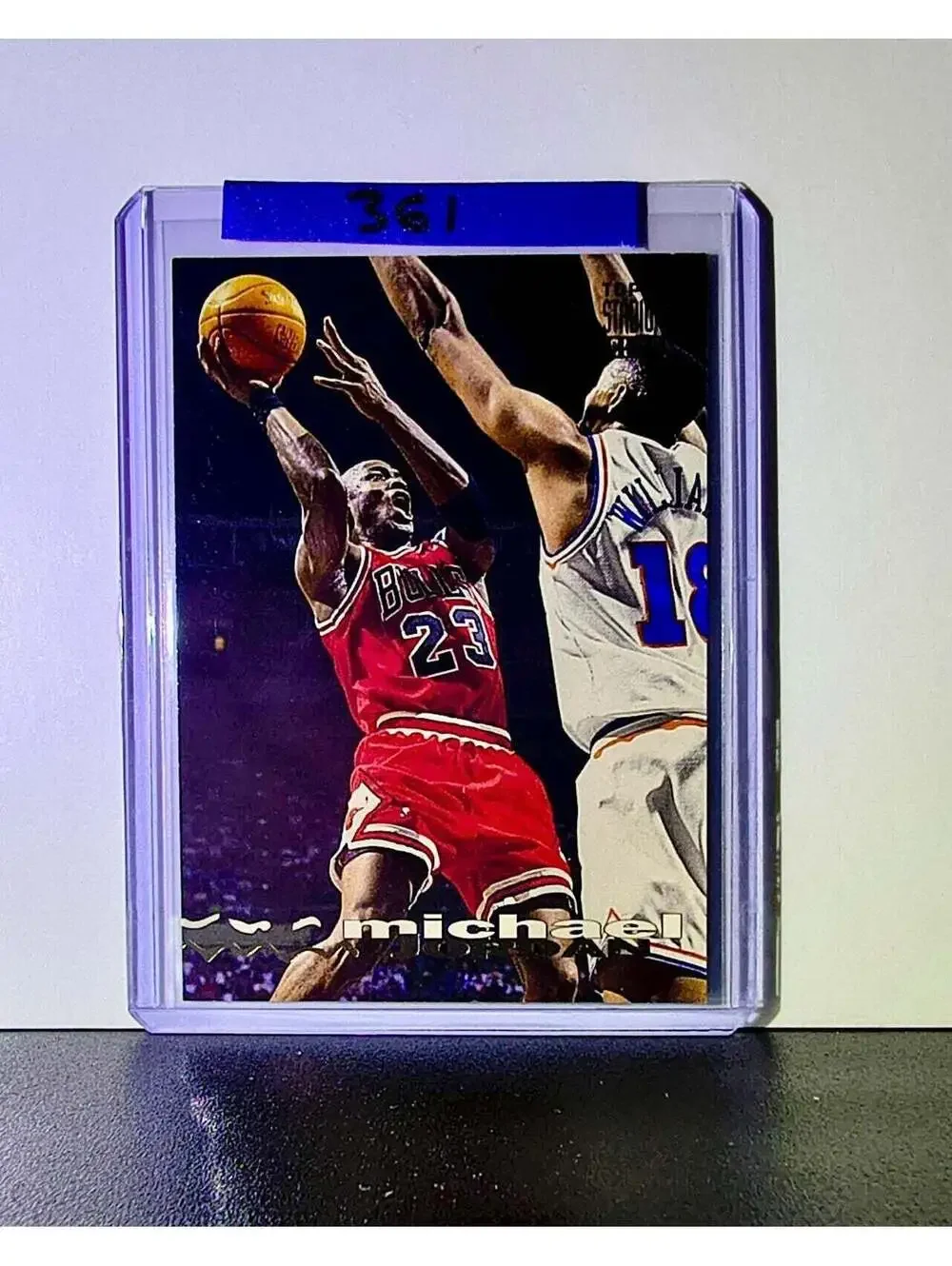 Michael Jordan 1993-94 Topps Stadium Club #169 Basketball Card Chicago Bulls